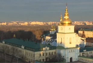 Obraz podglądu z kamery internetowej Kyiv - St. Michael's Golden-Domed Monastery